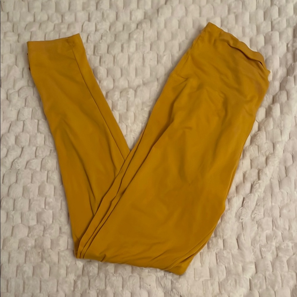 Leggix Mustard Yellow Leggings